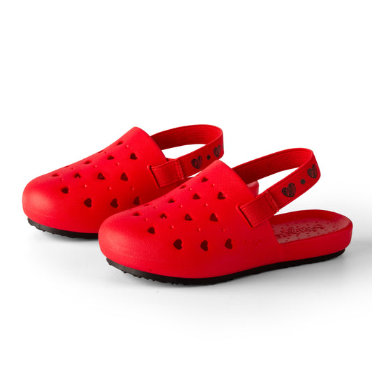 Slingers Sweetkids Red Hearts Water Shoe