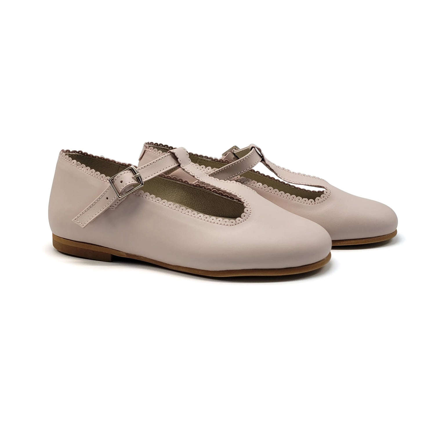 Sonatina Vera Powder Pink T-strap Mary Jane