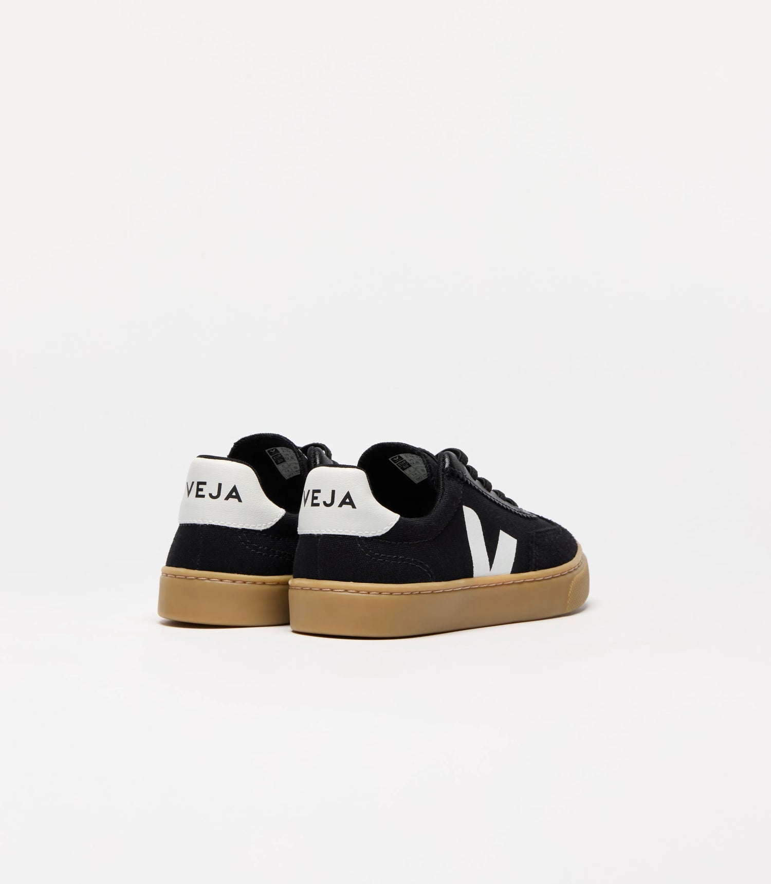 Veja Black's Canvas Laces Sneaker V10L