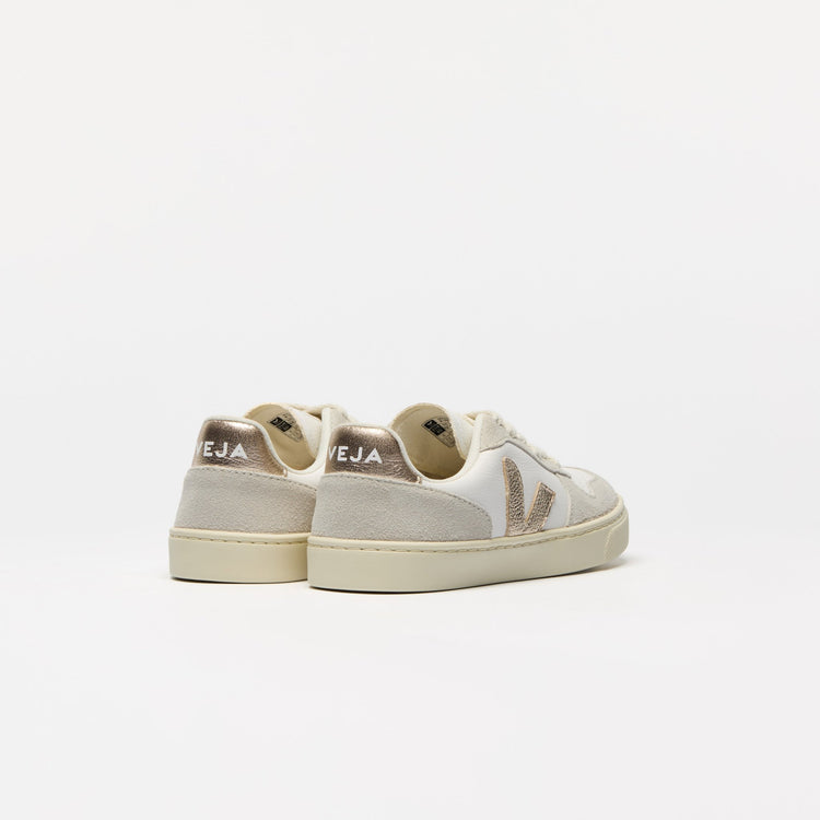 Veja Rose Gold Lace Sneakers V10L