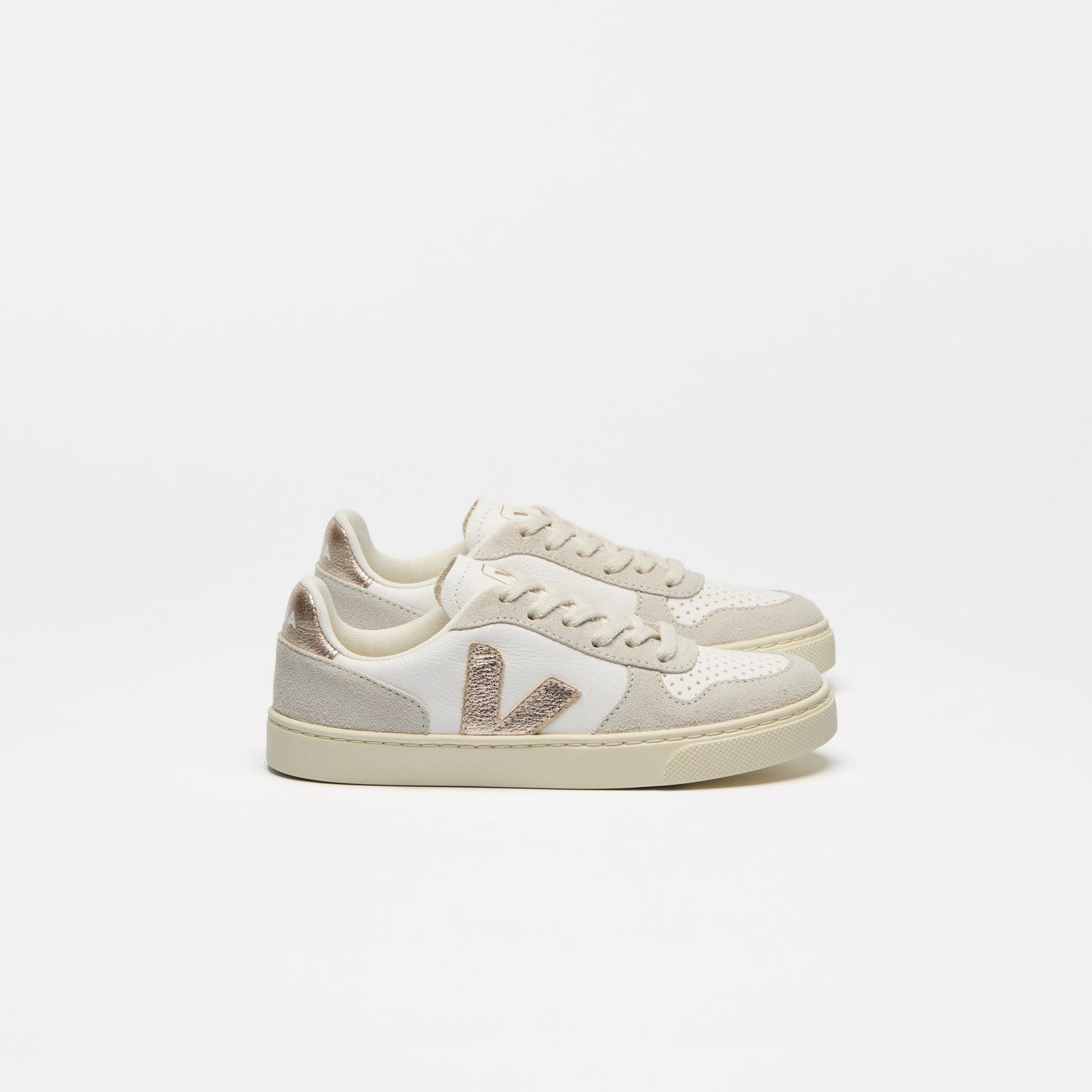 Veja Rose Gold Lace Sneakers V10L