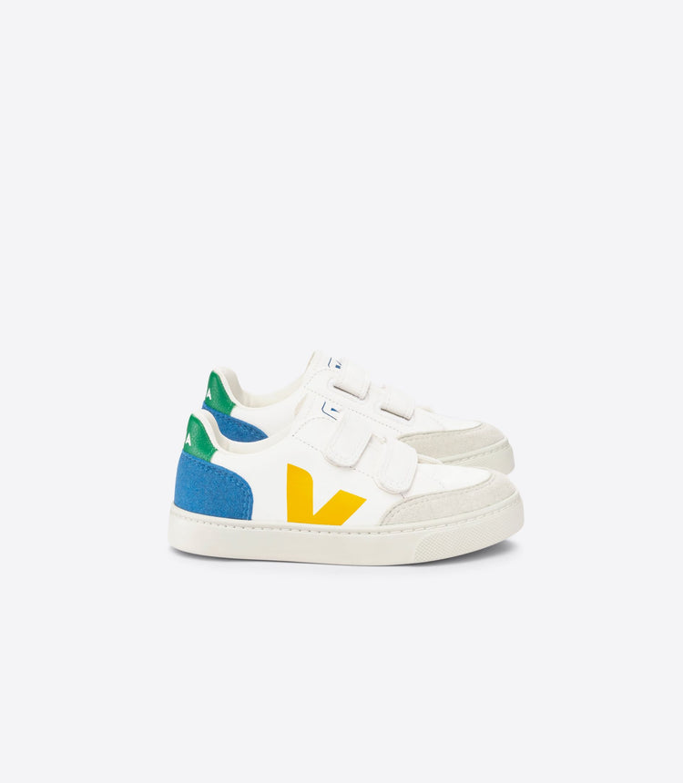 Veja Mustard Blue Velcro Sneaker V102