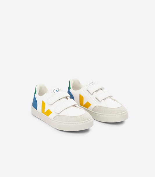 Veja Mustard Blue Velcro Sneaker V102