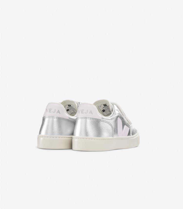 Veja Silver Pink Velcro Sneaker V102