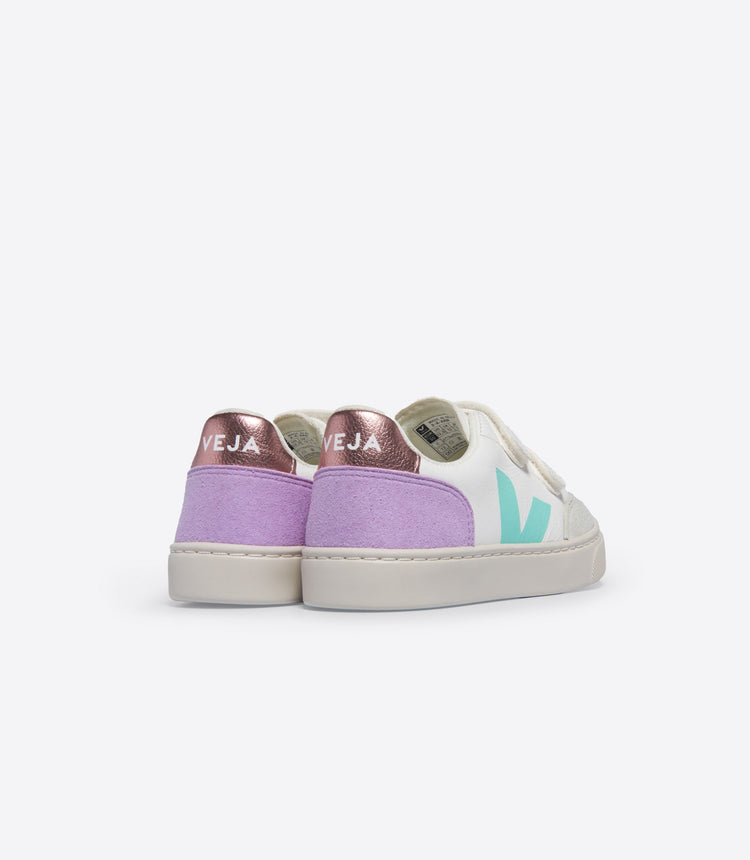 Veja Orchid White Multicolor Velcro Sneaker V102