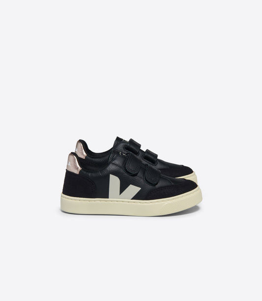 Veja Black Gold Velcro Sneaker V102