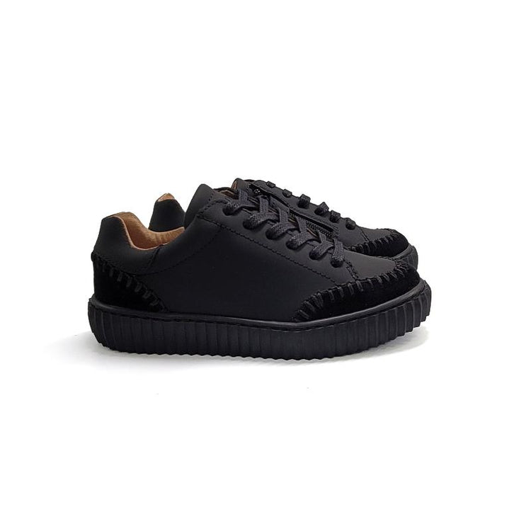 porte-black-gum-stitched-lace-sneaker-girls