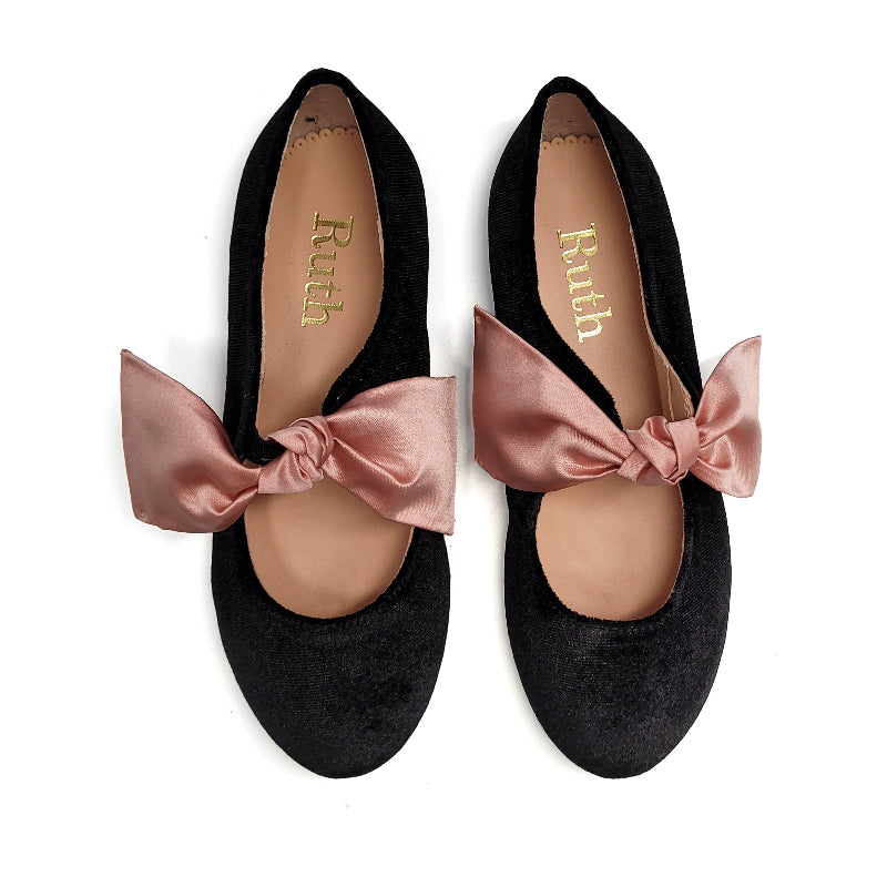 ruth-secret-black-velvet-pink-satin-bow-mary-jane-girls