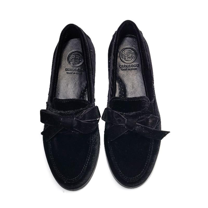 blublonc-holly-black-french-velvet-bow-slip-on-girls