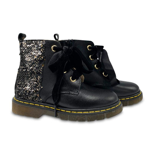 confetti-black-leather-sequin-combat-bootie-girls