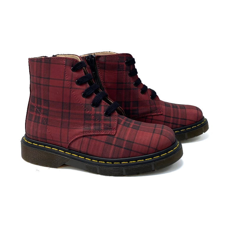 confetti-maroon-plaid-combat-bootie-girls