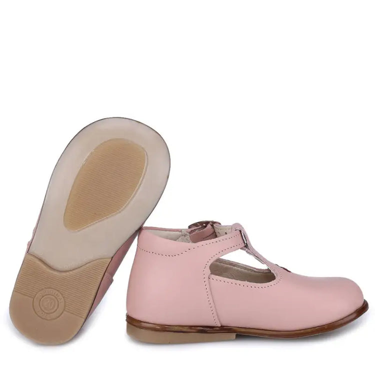 Emel Baby Pink Cherry T-strap Toddler Shoe 2330 - GIRLS