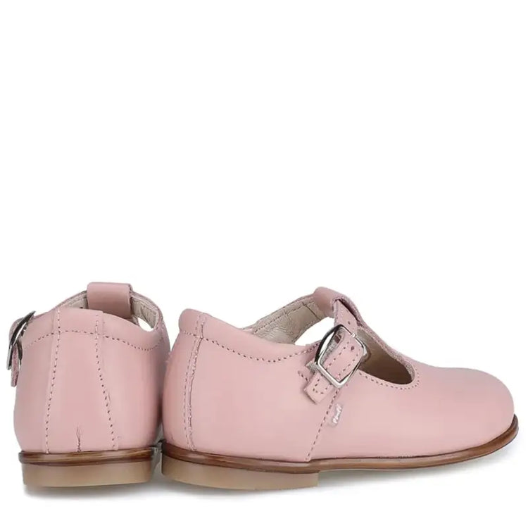 Emel Baby Pink T-Strap Toddler Shoe 1193 - FIRST WALKER