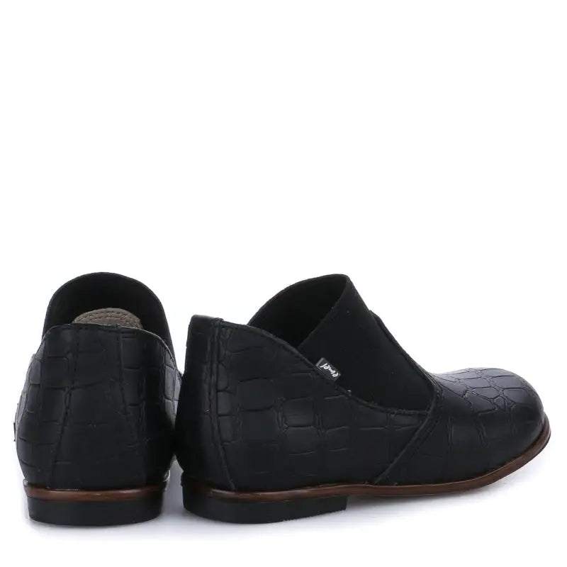 emel-black-croc-slip-on-bootie-first-walker