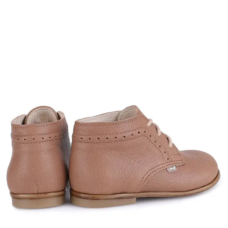 Emel Latte Lace Toddler Shoe 1732 - FIRST WALKER