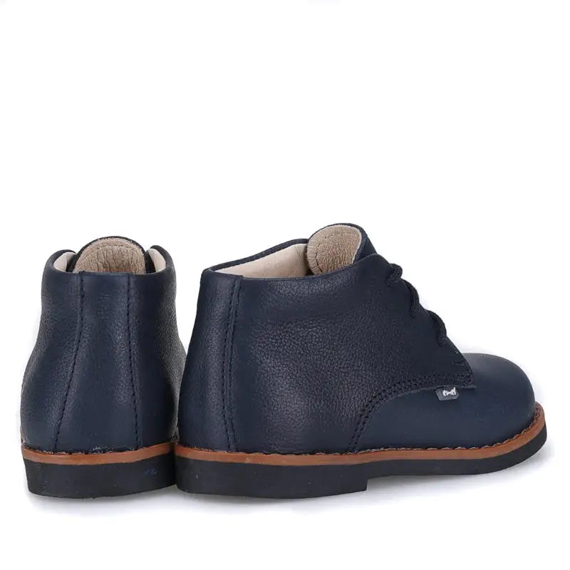 Emel Navy Pebbled Toddler Bootie E2412 - FIRST WALKER