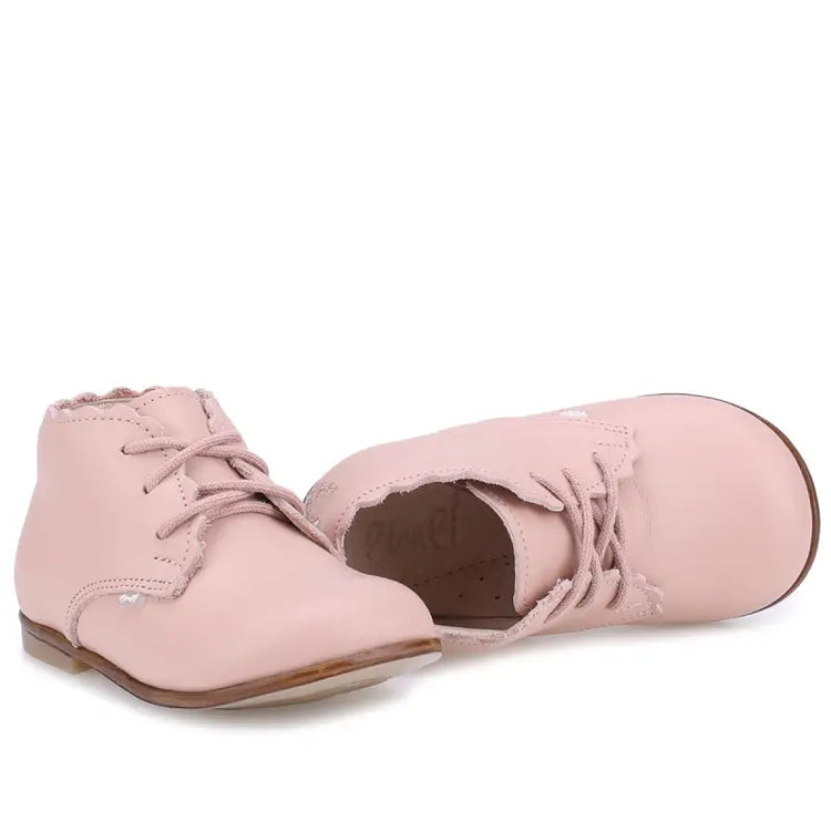 Emel Nude Pink Flower Toddler Shoe 1440 - 19 - GIRLS