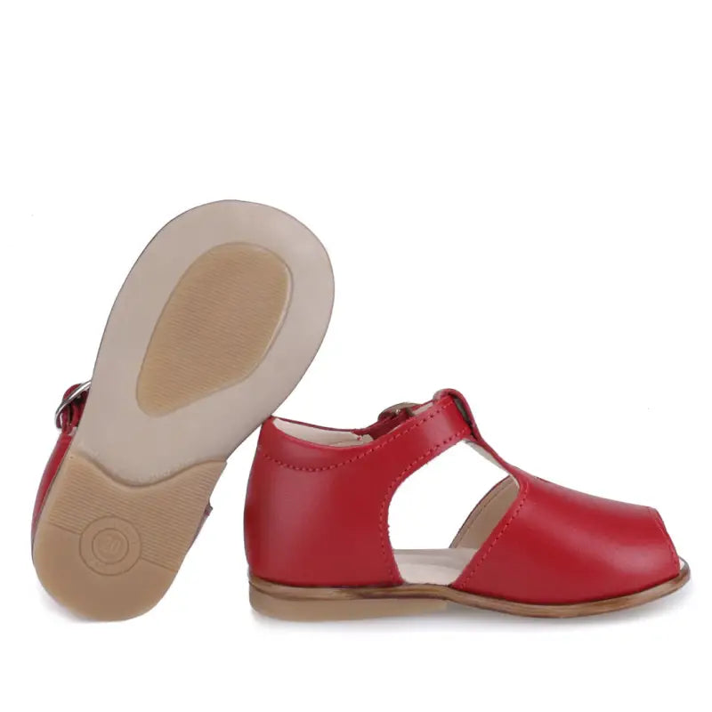 Emel Red Heart Toddler Sandal E2208 - FIRST WALKER