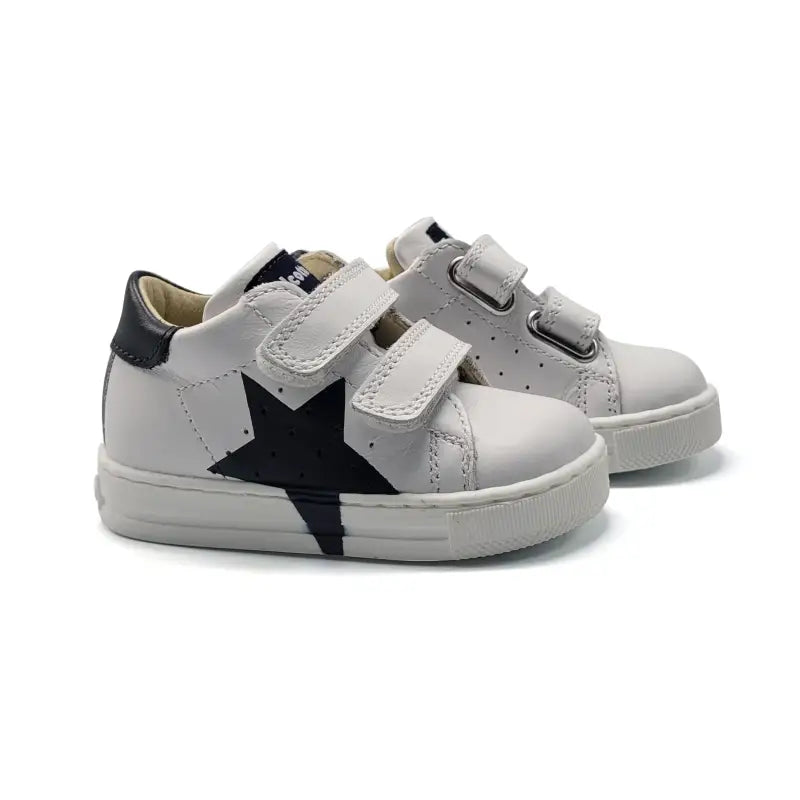 Falcotto Vensul Navy Star Velcro Sneaker - BOYS