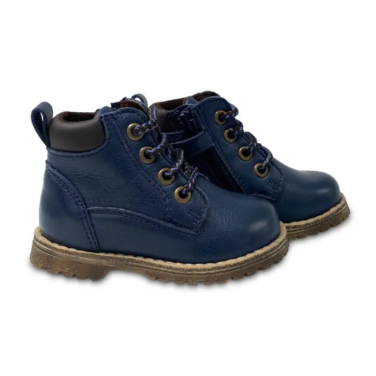 Froddo Navy Combat Bootie G- FIRST WALKER