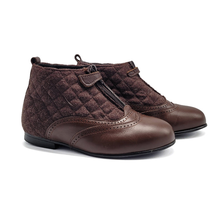 geppettos-brown-wool-quilt-leather-bootie-girls