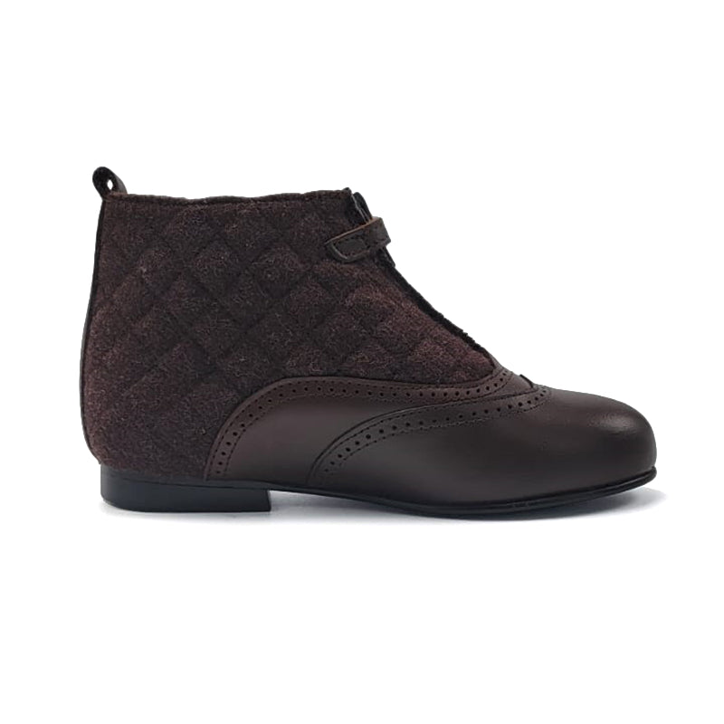 geppettos-brown-wool-quilt-leather-bootie-girls