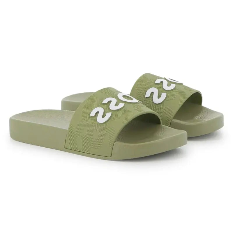 Hugo Boss Lime Green Slide J51643 - BOYS