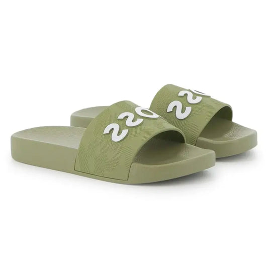 Hugo Boss Lime Green Slide J51643 - BOYS