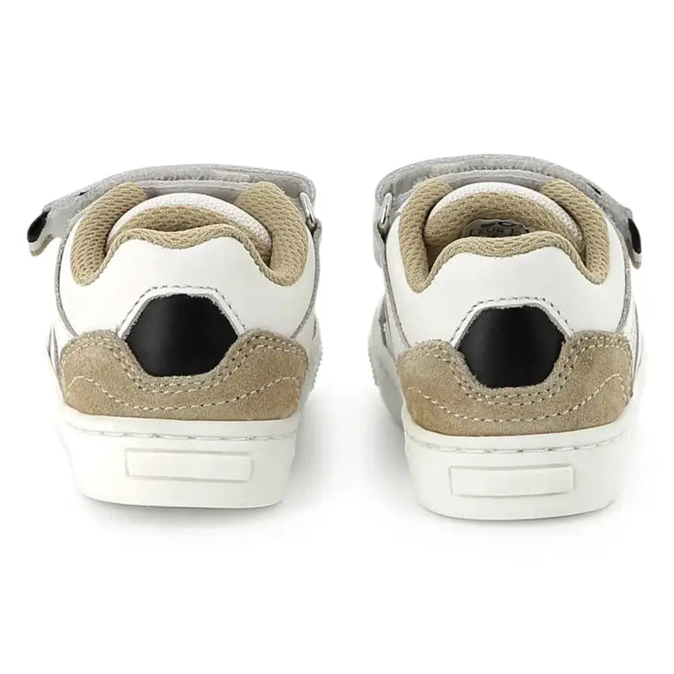 Hugo Boss White Camel Velcro Sneaker J52163 - BOYS