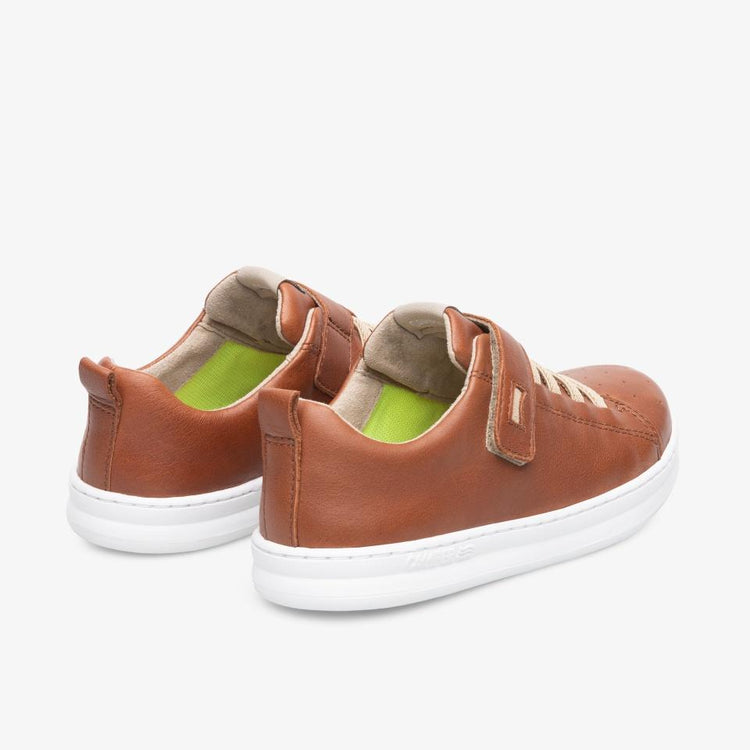 Camper Brown No Tie Velcro Sneaker K800247-21