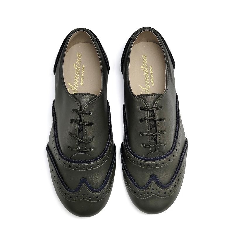 Sonatina-Imperial-Seaweed-Navy-Lace-Dress-Shoe-BOYS