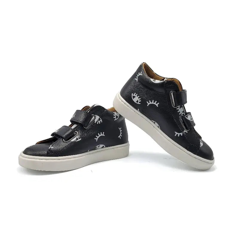 MAA Black Eyes Velcro Sneaker C407 - BOYS