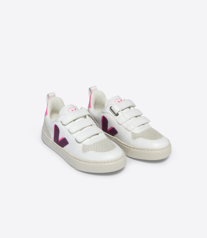 veja-magenta-white-velcro-sneaker-girls