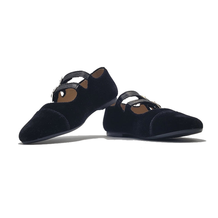 maria-catalan-black-velvet-buckle-shoes-girls