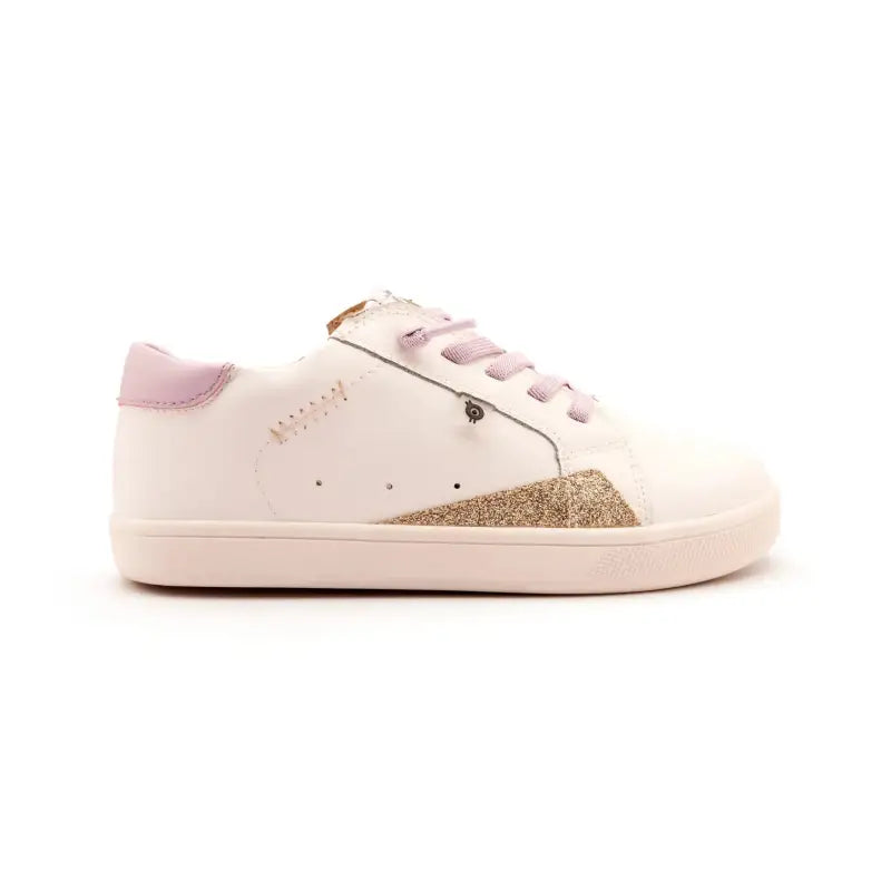 Oldsoles Lilac Gold No Tie Sneaker 1049 - GIRLS