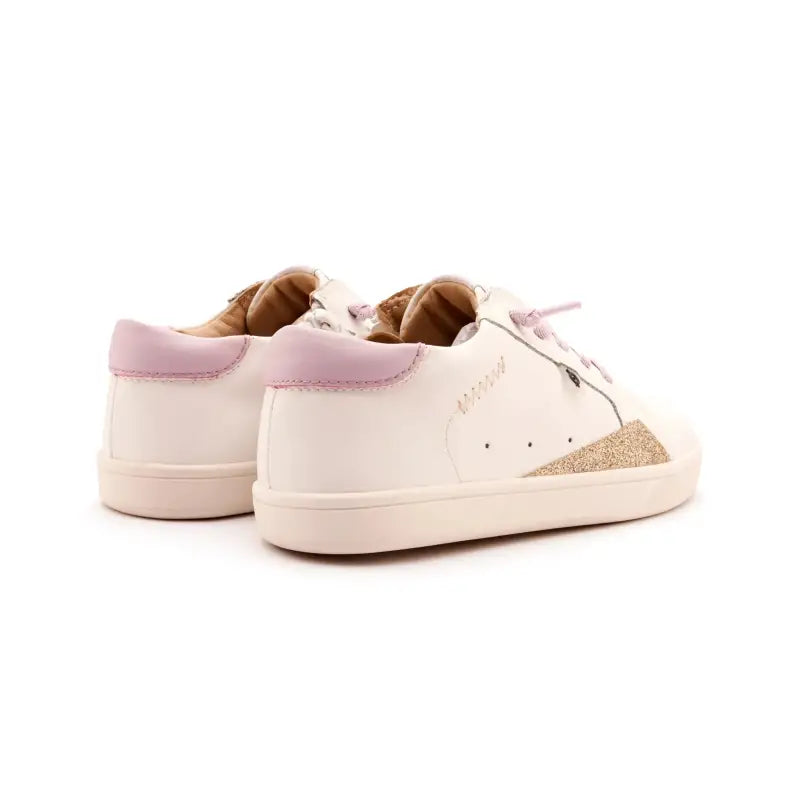 Oldsoles Lilac Gold No Tie Sneaker 1049 - GIRLS