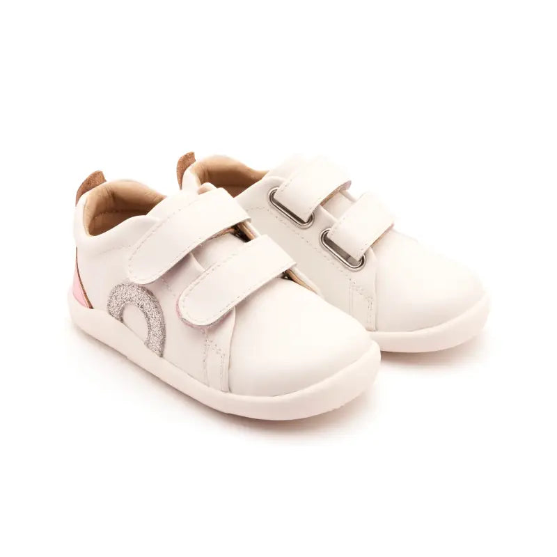 Oldsoles Pink Glam Velcro First Walker Sneaker 805 - FIRST WALKER