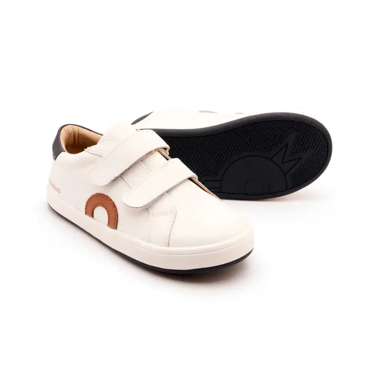 Oldsoles Snow Tan Velcro Sneaker 1018 - BOYS