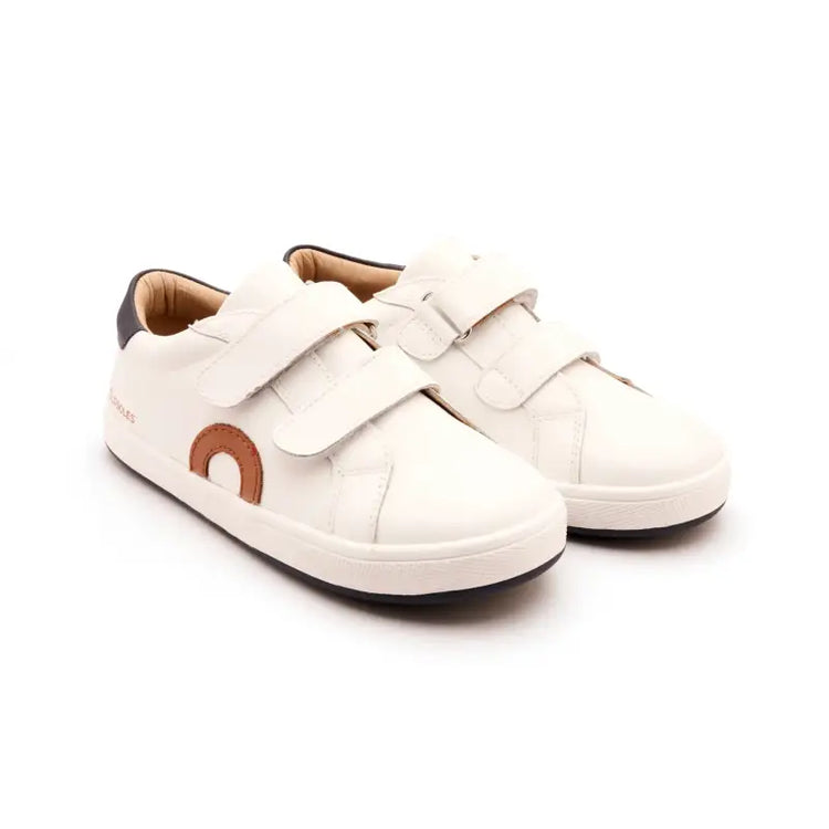 Oldsoles Snow Tan Velcro Sneaker 1018 - BOYS