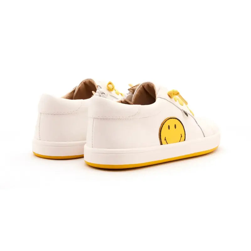 Oldsoles Yellow Smile No Tie Sneaker 1054 - BOYS