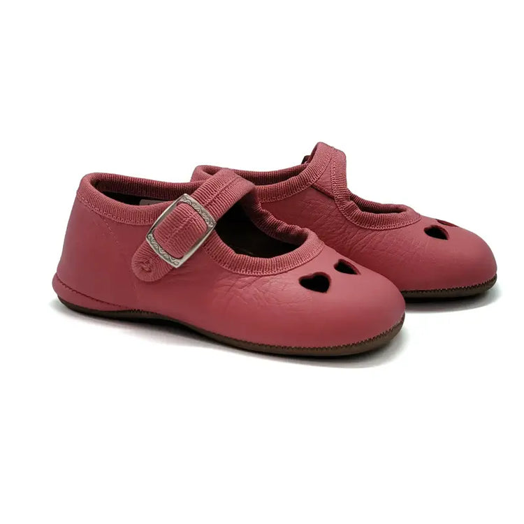 Pepe’ Pink Carnation Heart Mary Jane 285 - GIRLS