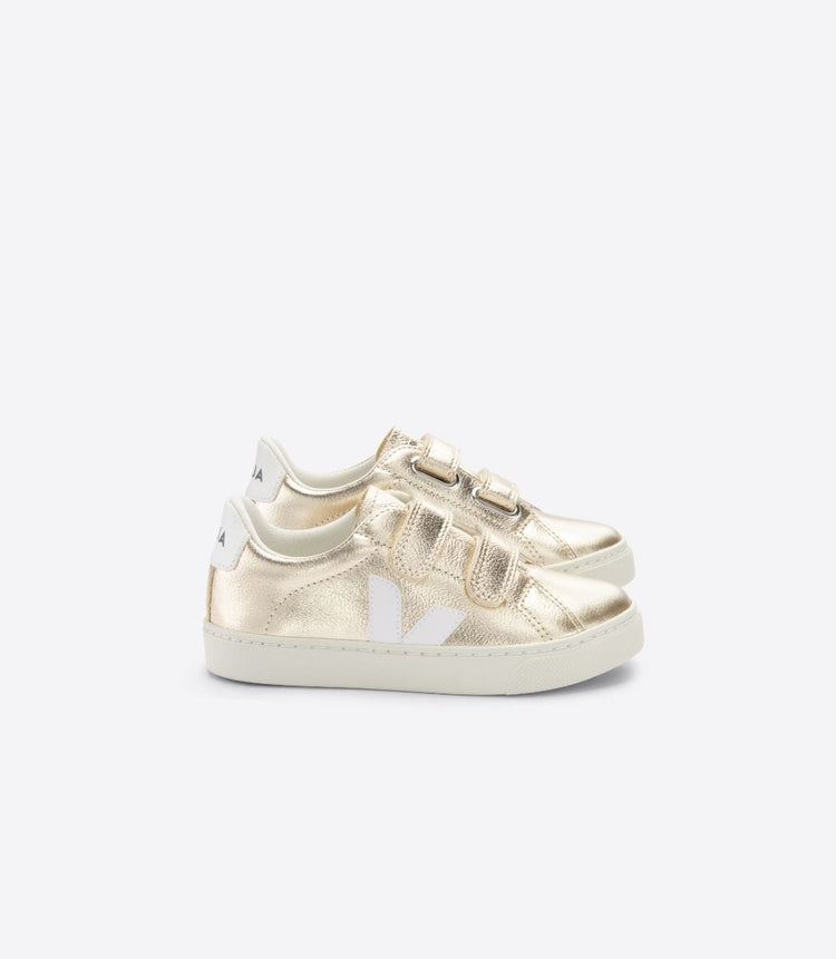 Veja Gold Metal Velcro Sneaker V102