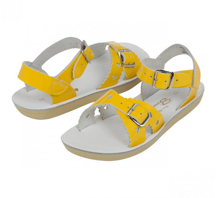 Salt Water Yellow Sweetheart Sandal