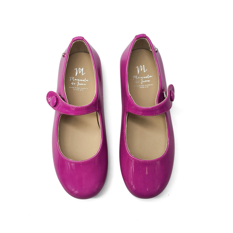 Manuela De Juan Magenta Patent Mary Jane S2108