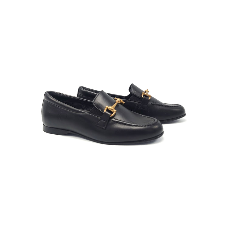 Andanines Black Chain Slip On