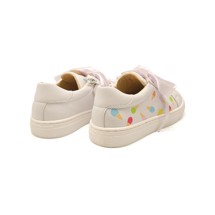 Andanines White Ice Cream Sneaker 221666