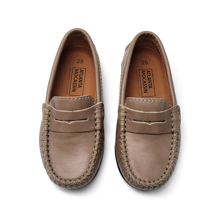 Atlanta Mocassin Taupe Sierra Penny Loafer