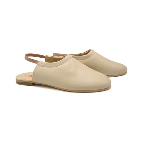 Blublonc Celine Nude Hi Sling Back