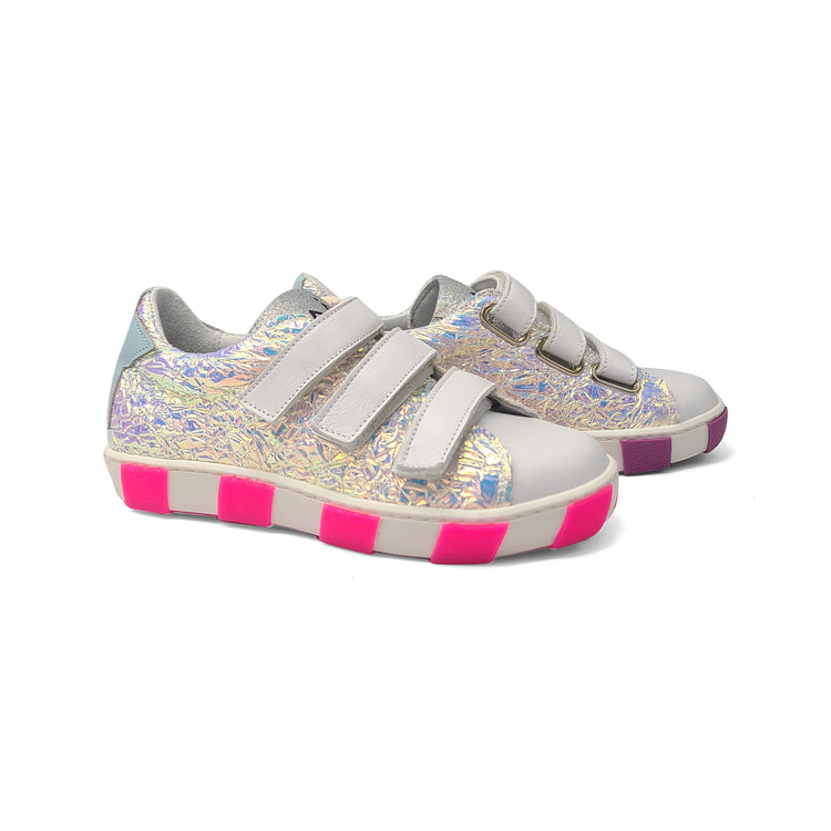 MAA Rainbow Foil Velcro Sneaker C341