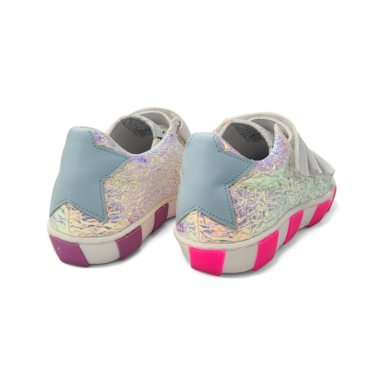 MAA Rainbow Foil Velcro Sneaker C341